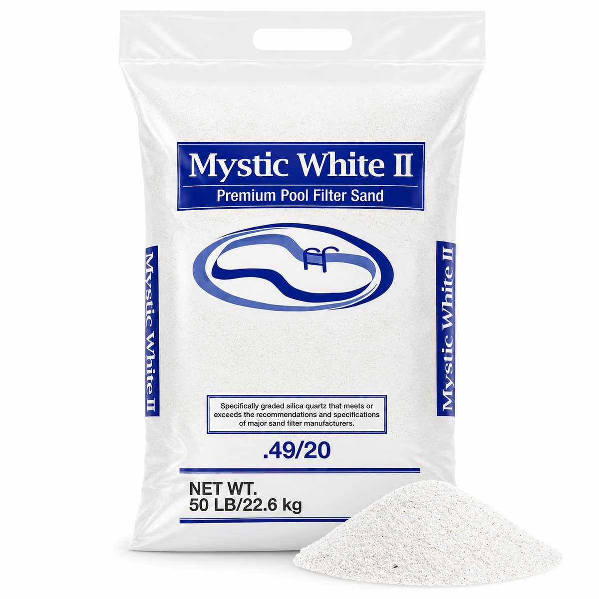 Mystic White Pool Sand (50 lb)