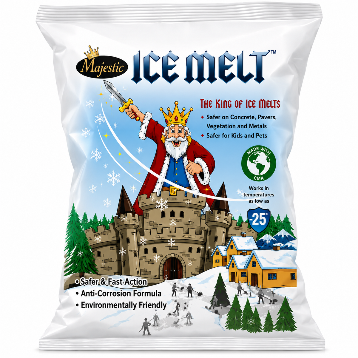 Snow Shield Majestic Melt Ice Melt (50 lb)